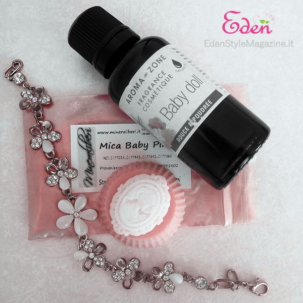 mica baby pink mineraliberi fragranza babydoll