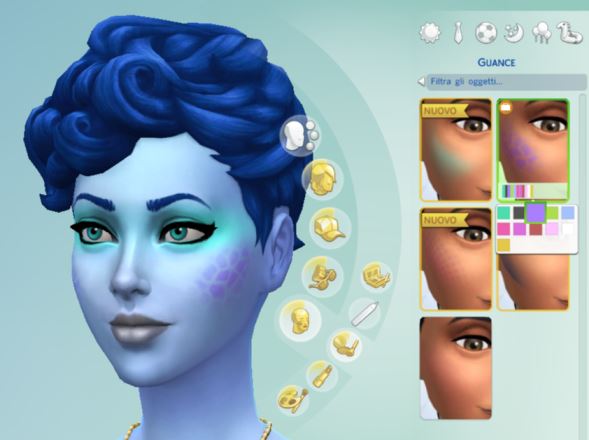 the sims4 al lavoro makeup 2