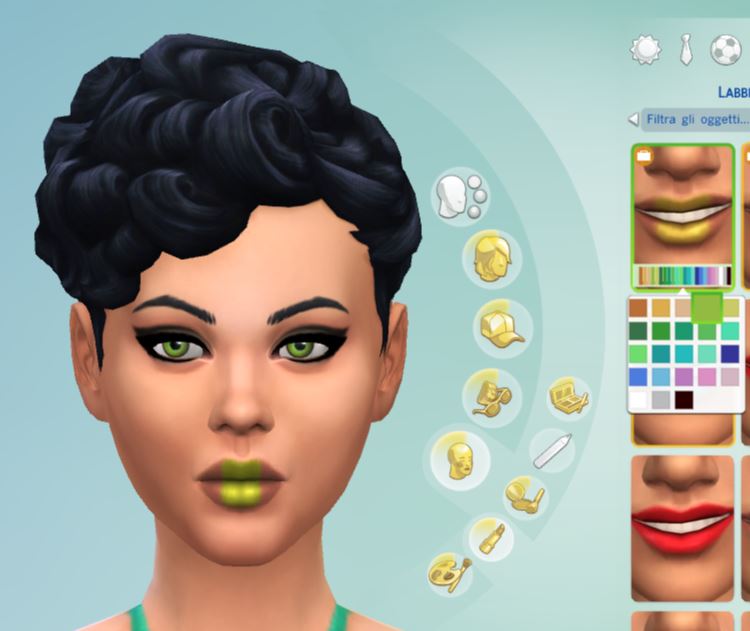 the sims4 al lavoro makeup 5