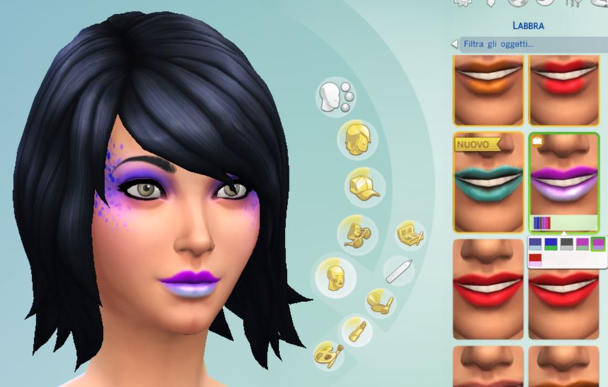 the sims4 al lavoro makeup 6