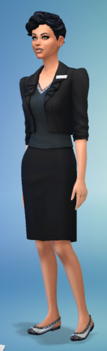 the sims4 al lavoro vestiti 4