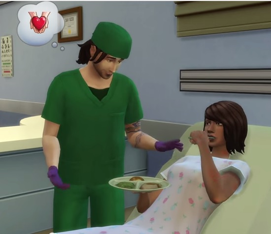 sims 4 al lavoro 3 mansioni cibo
