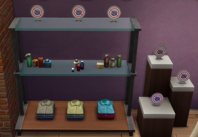 sims 4 al lavoro negozi inventario