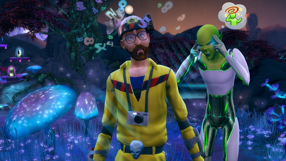 The sims4 get to work alieno