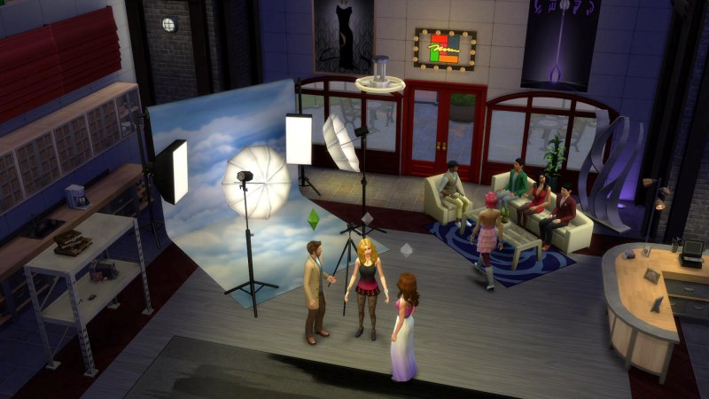 sims 4 professione fotografo