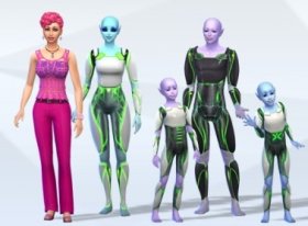 Come creare un alieno nel CAS di The Sims 4 Al Lavoro!
