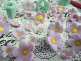 Tutorial fiori semplici tridimensionali – pasta di zucchero
